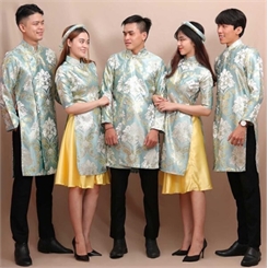 Áo dài bưng quả 04