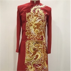Áo dài nam 02
